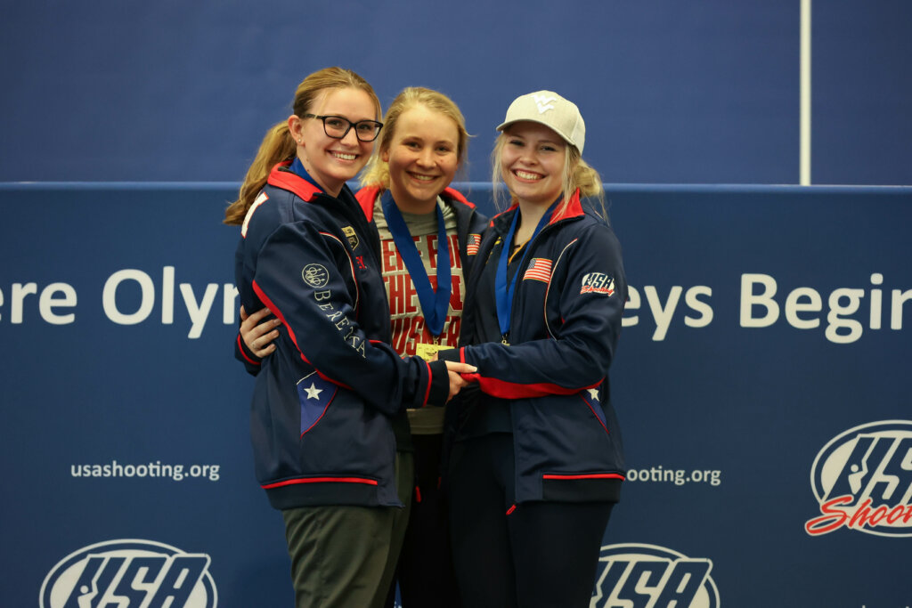 Women's smallbore overall winners