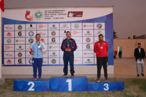 Dustan Taylor placed first in Men’s Skeet at the CAT Games and earned a U.S. Olympic quota.